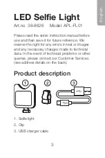 Предварительный просмотр 3 страницы Clas Ohlson 38-8626 Instruction Manual