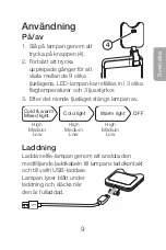 Предварительный просмотр 9 страницы Clas Ohlson 38-8626 Instruction Manual