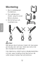 Предварительный просмотр 12 страницы Clas Ohlson 38-8626 Instruction Manual