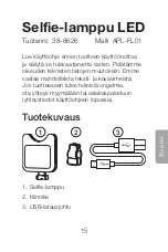 Предварительный просмотр 15 страницы Clas Ohlson 38-8626 Instruction Manual