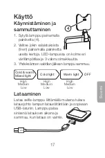 Предварительный просмотр 17 страницы Clas Ohlson 38-8626 Instruction Manual