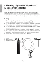 Предварительный просмотр 2 страницы Clas Ohlson 39-1158 Instruction Manual