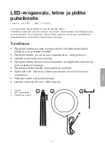 Предварительный просмотр 11 страницы Clas Ohlson 39-1158 Instruction Manual