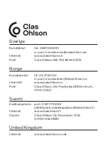 Предварительный просмотр 16 страницы Clas Ohlson 39-1537 Manual