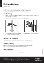 Preview for 2 page of Clas Ohlson 41-1448 Quick Start Manual