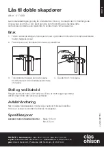 Preview for 3 page of Clas Ohlson 41-1448 Quick Start Manual