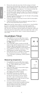 Предварительный просмотр 4 страницы Clas Ohlson 44-2347 Instruction Manual