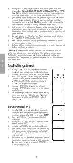 Предварительный просмотр 10 страницы Clas Ohlson 44-2347 Instruction Manual