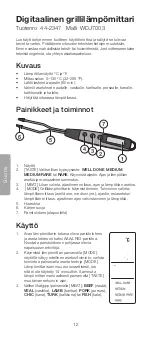 Предварительный просмотр 12 страницы Clas Ohlson 44-2347 Instruction Manual