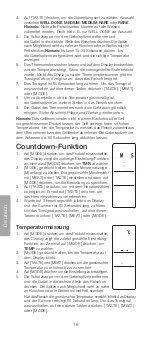 Предварительный просмотр 16 страницы Clas Ohlson 44-2347 Instruction Manual