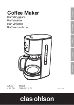 Preview for 1 page of Clas Ohlson 44-3726 Manual