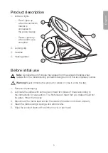 Предварительный просмотр 5 страницы Clas Ohlson 44-3909 Instruction Manual