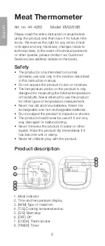 Preview for 2 page of Clas Ohlson 44-4262 Manual