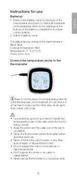 Preview for 3 page of Clas Ohlson 44-4262 Manual