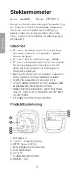 Предварительный просмотр 6 страницы Clas Ohlson 44-4262 Manual