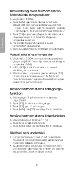 Preview for 8 page of Clas Ohlson 44-4262 Manual