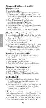 Preview for 12 page of Clas Ohlson 44-4262 Manual