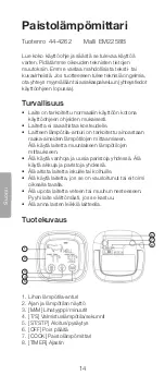 Preview for 14 page of Clas Ohlson 44-4262 Manual