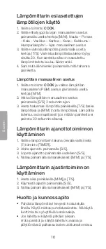 Preview for 16 page of Clas Ohlson 44-4262 Manual