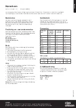 Preview for 3 page of Clas Ohlson 48813X Instruction Manual