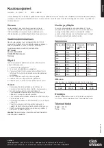 Preview for 4 page of Clas Ohlson 48813X Instruction Manual