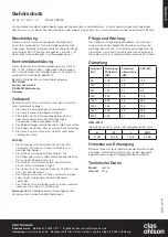 Preview for 5 page of Clas Ohlson 48813X Instruction Manual