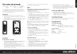 Preview for 3 page of Clas Ohlson 50027 Operating Instructions Manual