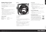 Clas Ohlson 7GD/3A Instruction Manual предпросмотр