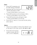 Preview for 9 page of Clas Ohlson 922263 Instruction Manual