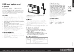 Preview for 2 page of Clas Ohlson AC27C00 Instruction Manual