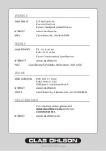 Preview for 20 page of Clas Ohlson AEI AC-238 Instruction Manual