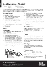 Предварительный просмотр 4 страницы Clas Ohlson Aloksak Instruction Manual