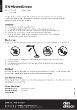 Предварительный просмотр 2 страницы Clas Ohlson Altis Manual