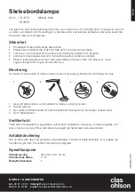 Preview for 3 page of Clas Ohlson Altis Manual