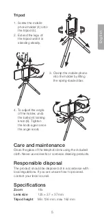 Preview for 5 page of Clas Ohlson APL-T18ZJ Manual