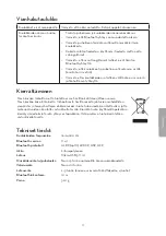 Preview for 17 page of Clas Ohlson B031 Limited Edition Instruction Manual