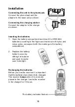 Preview for 12 page of Clas Ohlson BINATONE BB 3200 User Manual