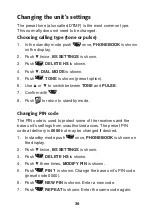 Preview for 36 page of Clas Ohlson BINATONE BB 3200 User Manual