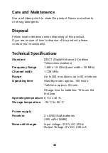 Preview for 42 page of Clas Ohlson BINATONE BB 3200 User Manual