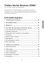 Preview for 33 page of Clas Ohlson Binatone BB3805 Instruction Manual