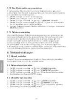 Preview for 72 page of Clas Ohlson Binatone BB3805 Instruction Manual