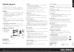 Предварительный просмотр 2 страницы Clas Ohlson BL-V2 Manual