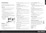 Предварительный просмотр 5 страницы Clas Ohlson BL-V2 Manual