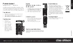 Предварительный просмотр 4 страницы Clas Ohlson BT22 Manual