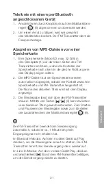 Preview for 31 page of Clas Ohlson BT70 Manual