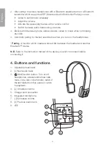 Предварительный просмотр 4 страницы Clas Ohlson BTH002 Instruction Manual