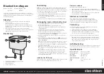 Preview for 2 page of Clas Ohlson BTR011-UK Instruction Manual