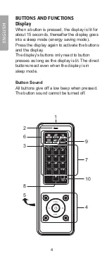 Preview for 4 page of Clas Ohlson BW6200 User Manual