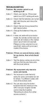 Preview for 17 page of Clas Ohlson BW6200 User Manual