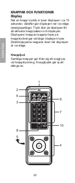 Preview for 22 page of Clas Ohlson BW6200 User Manual